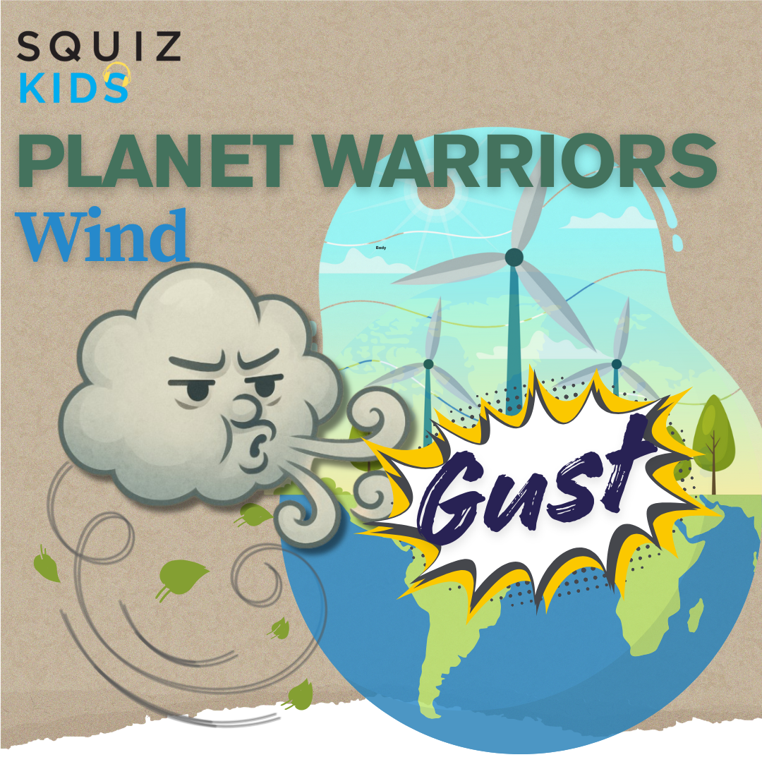 Planet Warriors character Gust Wind (1080 x 1080 px)