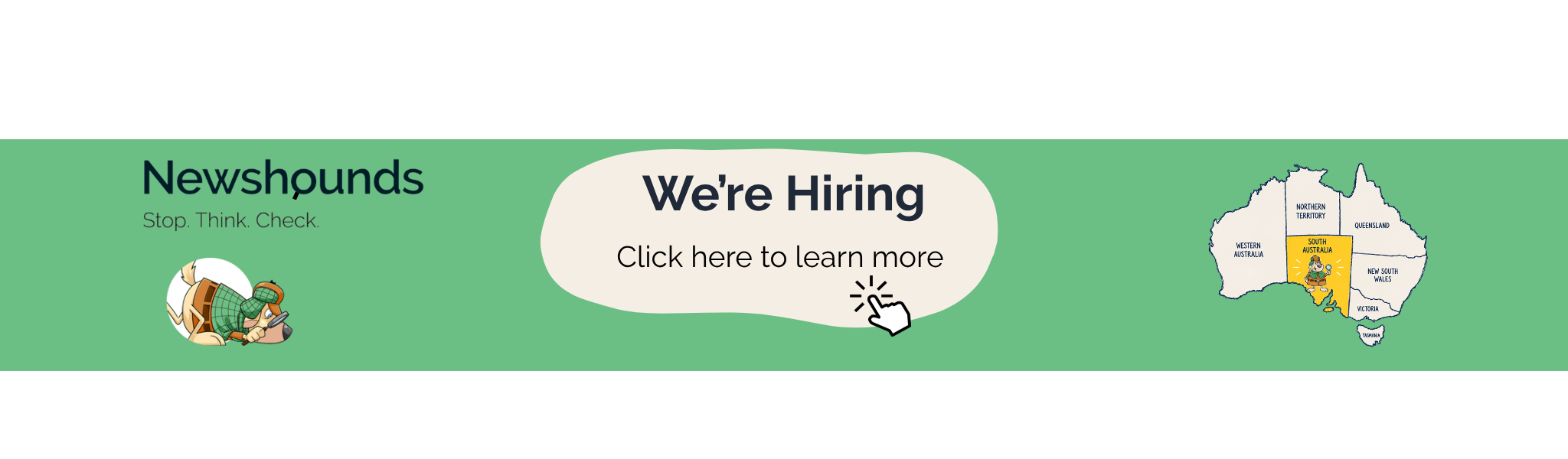 We’re Hiring